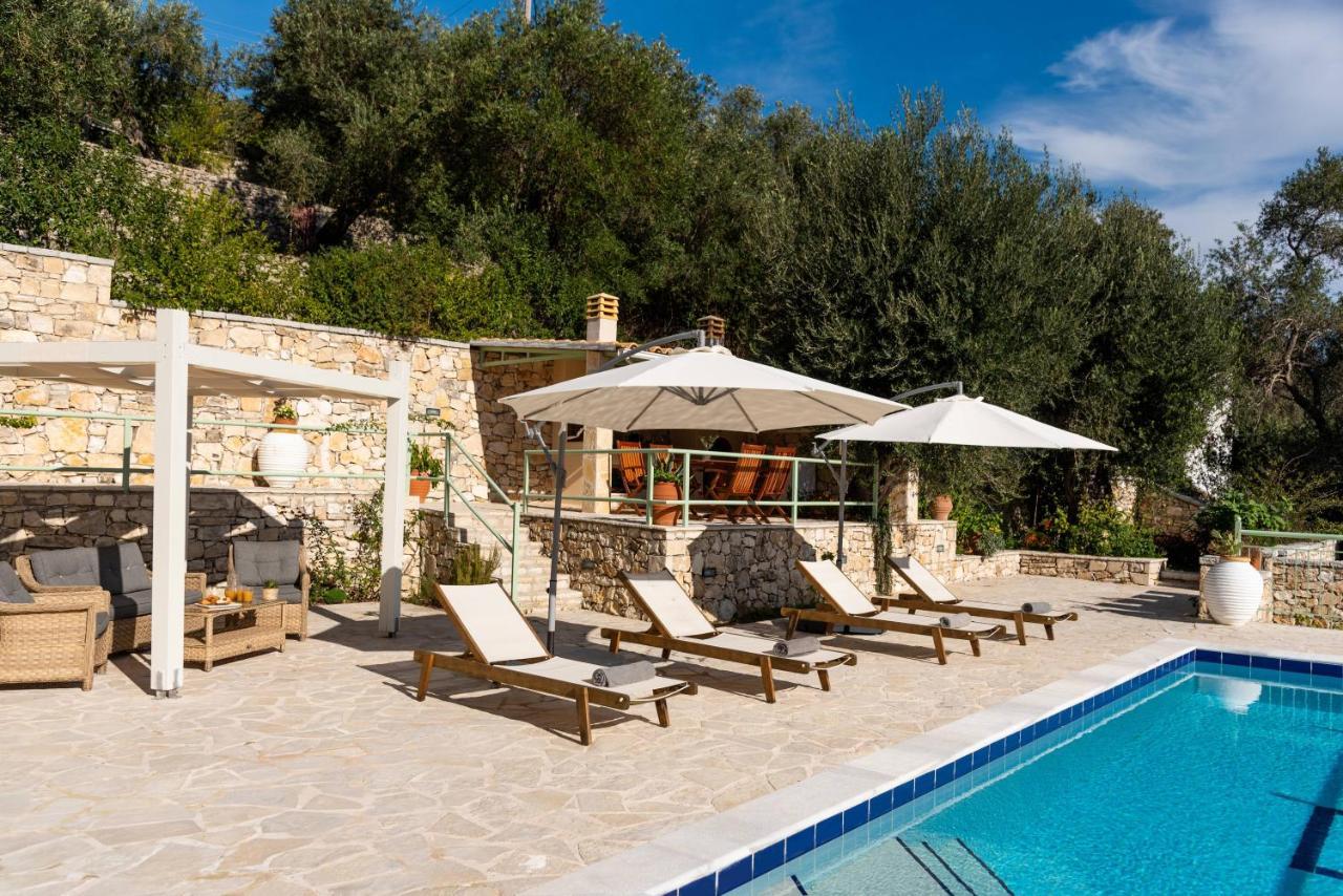Villa Loggos View House à Mastoratika Extérieur photo