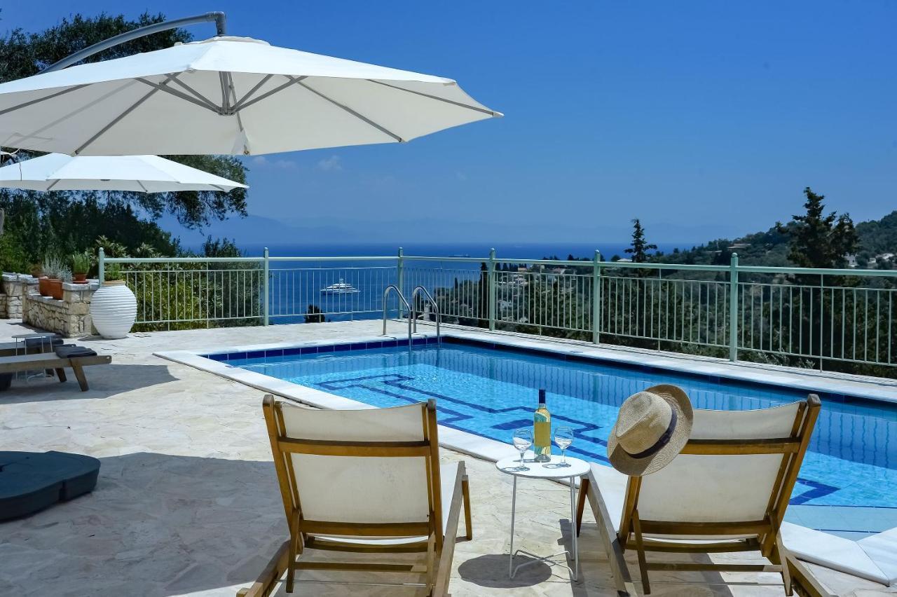 Villa Loggos View House à Mastoratika Extérieur photo
